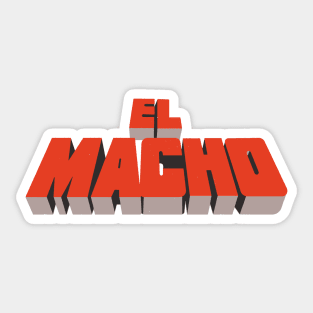 El Macho Sticker